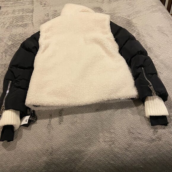 NWT SAM. Women’s Wylie Sherpa Puffer Jacket SOLD OUT STYLE!  Sz L - Picture 10 of 12